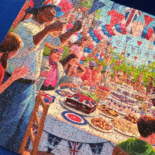 Gibsons Puzzle Königliche Feierlichkeiten 4x500 Teile