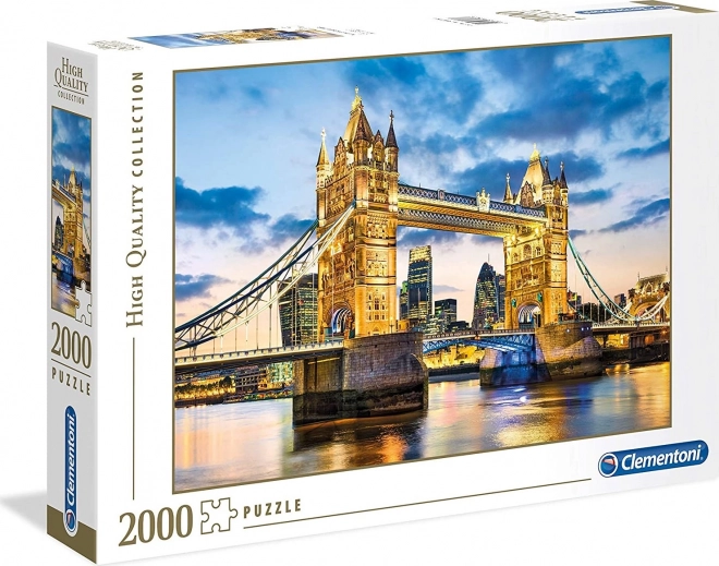 Clementoni Puzzle Tower Bridge bei Dämmerung 2000 Teile