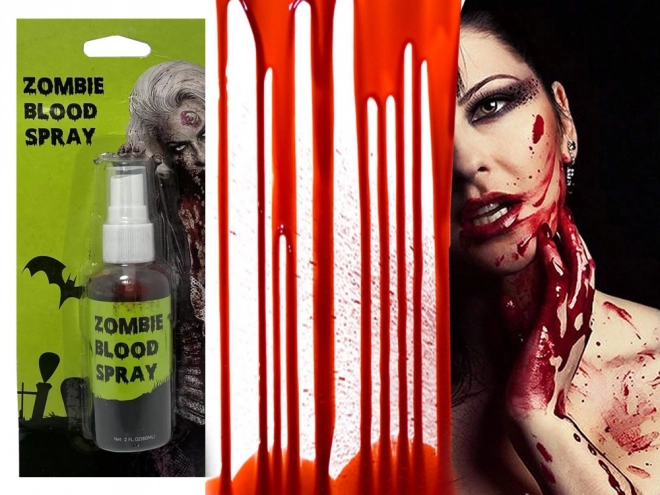 Halloween Blut Spray Make-up