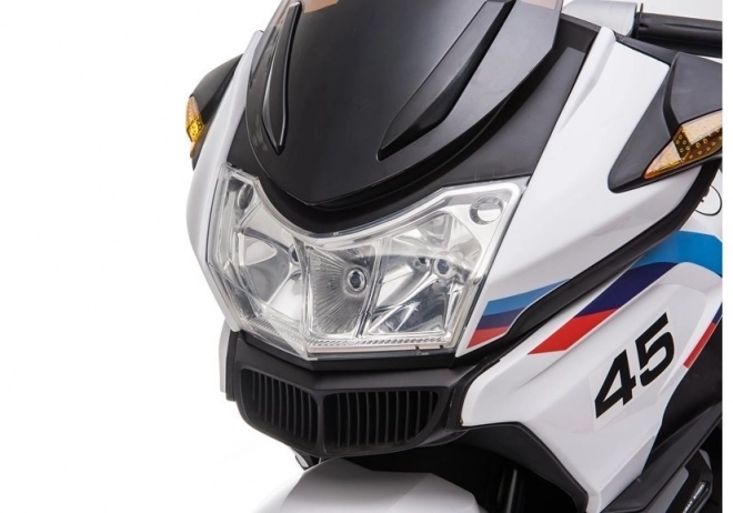 Kinderakku-Motorrad XMX609 weiß