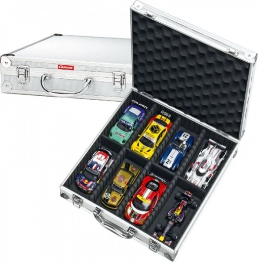 Aluminiumkoffer für Autos CARRERA Digital 132 Evolution 1:32