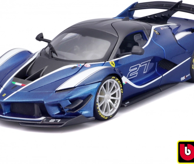 Ferrari FXX-K EVO Blau Modellauto