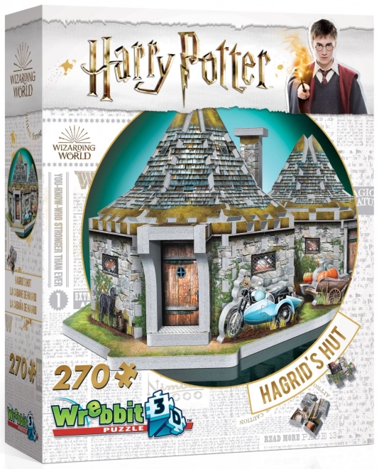 3D-Puzzle Harry Potter: Hagrids Hütte