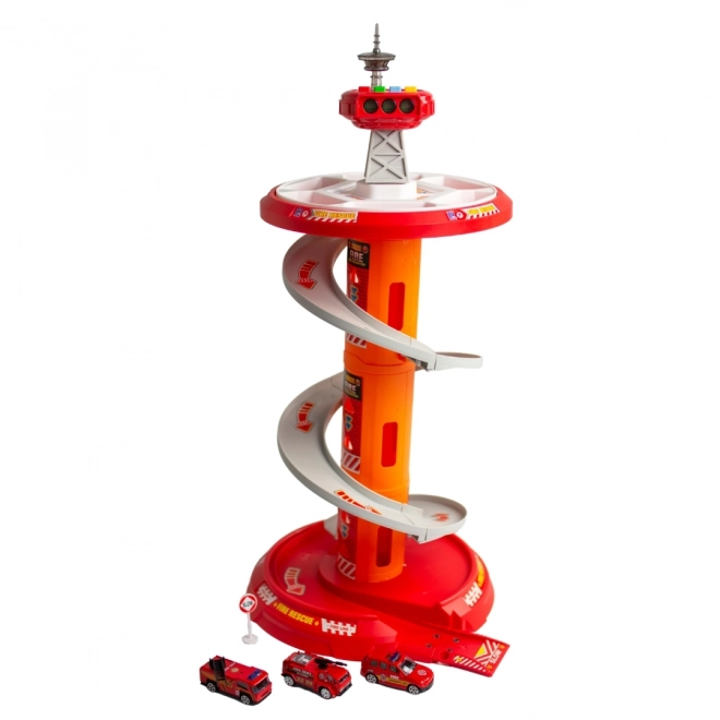 Drehbare Feuerwehr-Garage mit Mehrstöckiger Spirale