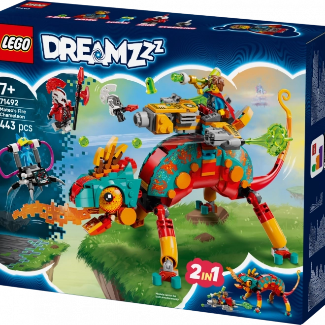 LEGO Dreamzz Mateo und sein feuriger Chamäleon