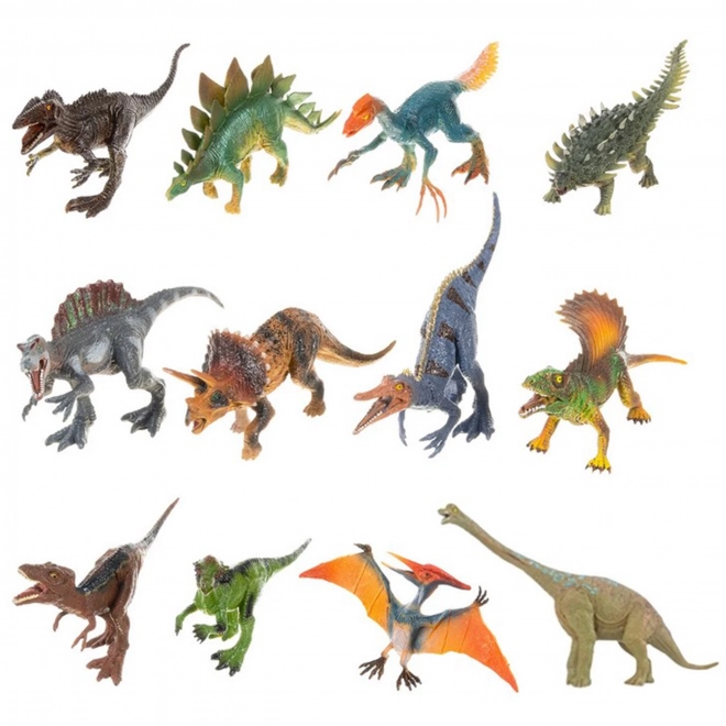 Großes Dino Figuren Set XXL mit Matte "Prähistorische Welt"