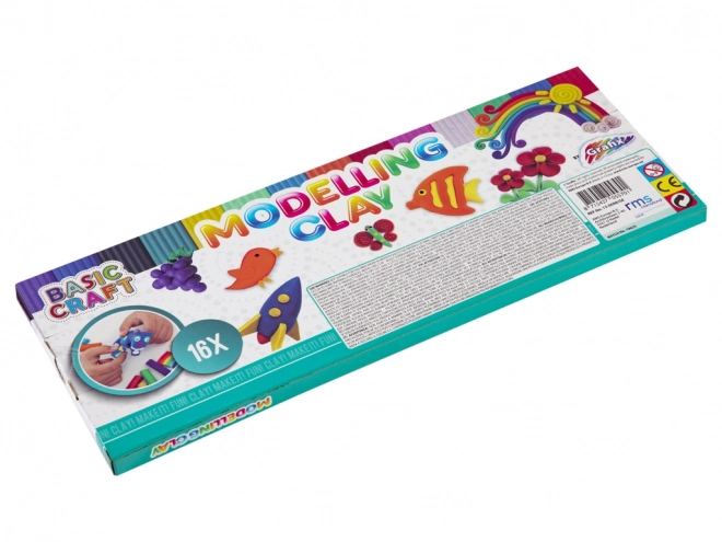 Modelliermasse BASIC CRAFT Set 16 Farben