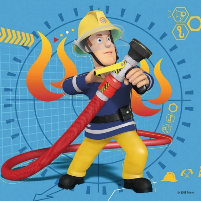 Ravensburger Puzzle Feuerwehrmann Sam 3-in-1