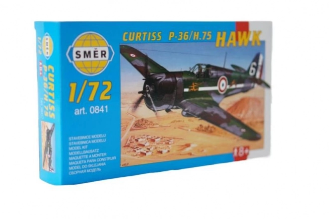 Curtiss Hawk P-36/H.75 Modellflugzeug 1:72