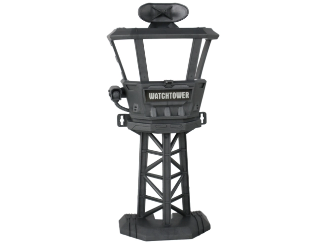Kontrollturm und Soldatenfigur mit Zubehör