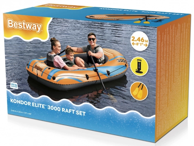 Aufblasbares Schlauchboot für 3 Personen von Bestway