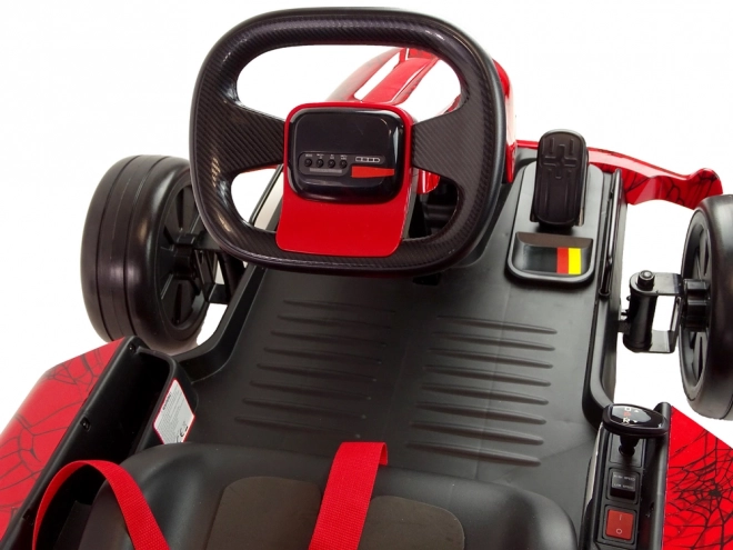 Gokart mit Batterie Rot Spider