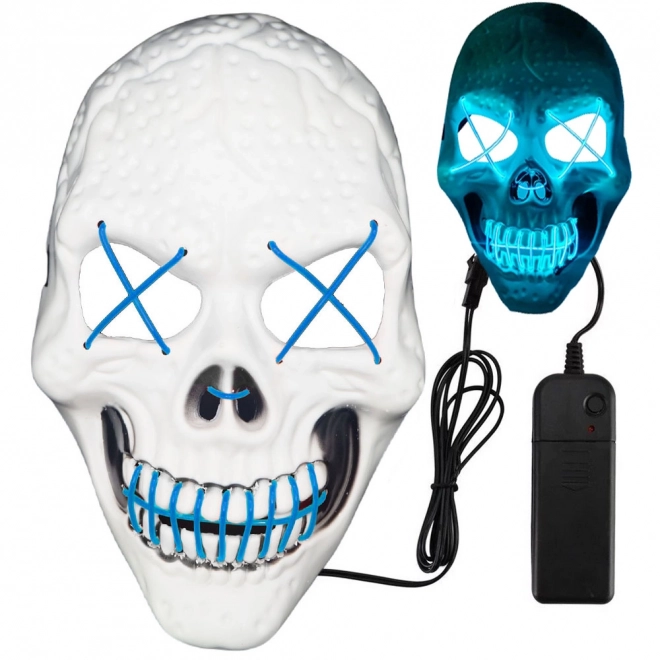 Leuchtende Skull Maske für Halloween-Partys