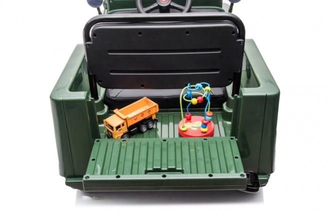 Elektroauto für Kinder 4x4 Armeegrün