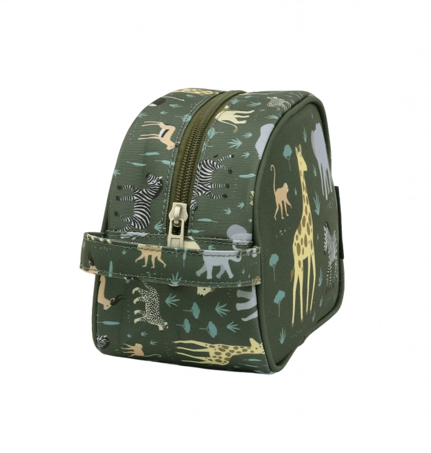 A Little Lovely Company Kosmetiktasche – Tiere der Savanne