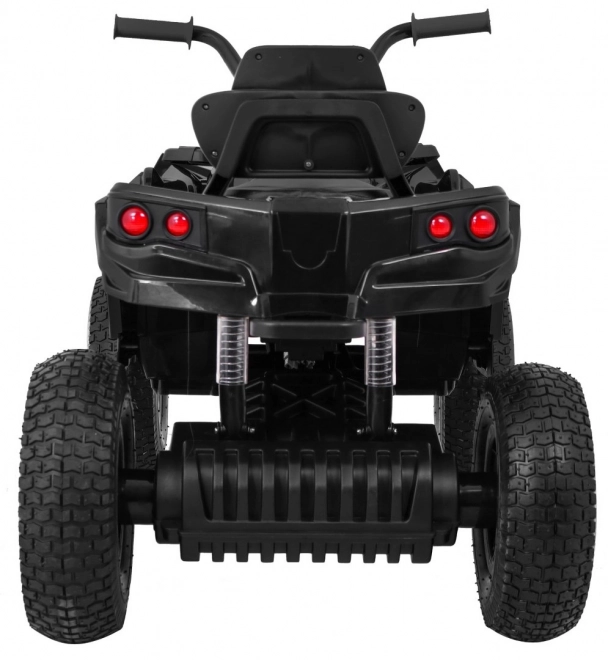 Kinder-Quad ATV Air Batterie Quad Schwarz + aufblasbare Räder + Radio MP3 + langsamer Start