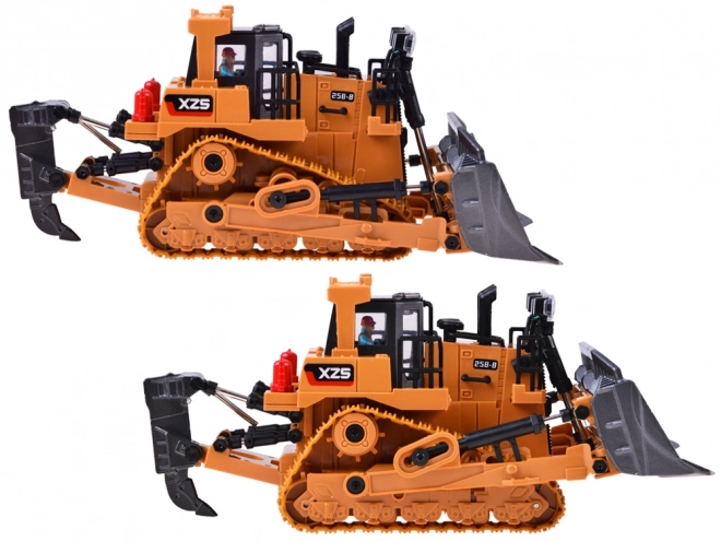 Ferngesteuerter Baustellen-Bulldozer mit beweglichem Arm