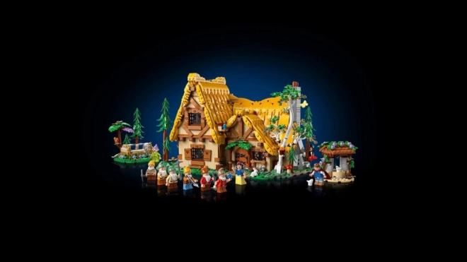 Märchenhütte von Schneewittchen und die sieben Zwerge LEGO Set