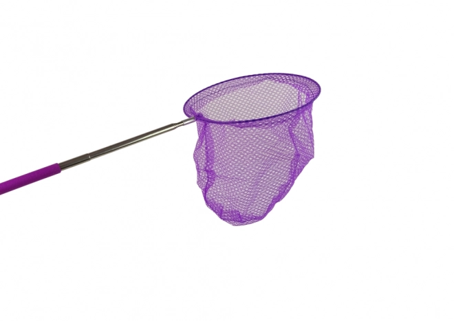 Schmetterlingsnetz Klappbar Teleskopisch 85 cm Lila