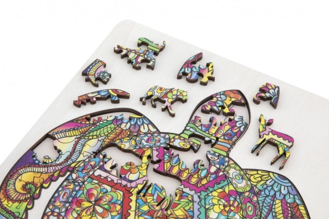 Moxy Sichthobel Puzzle Schildkröte 130 Teile