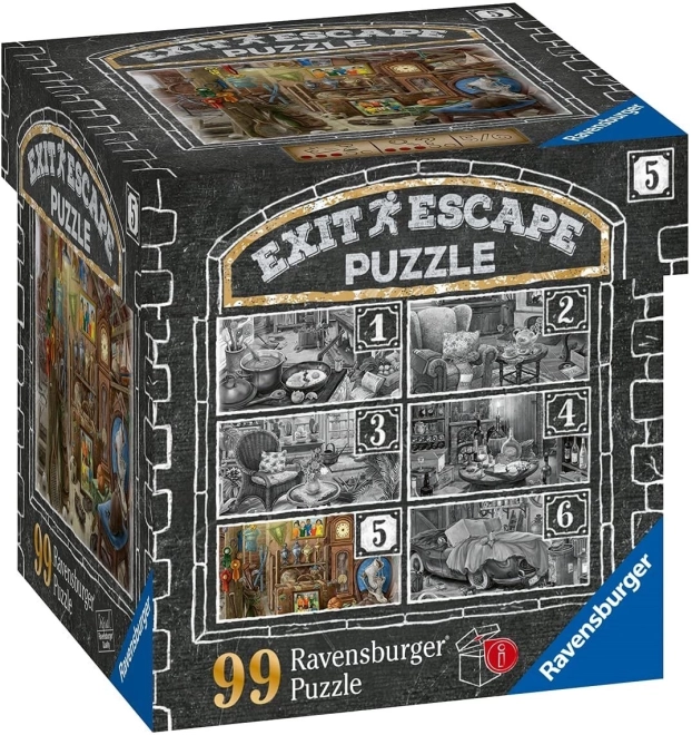 Ravensburger Exit Puzzle Gruseliges Herrenhaus Dachboden