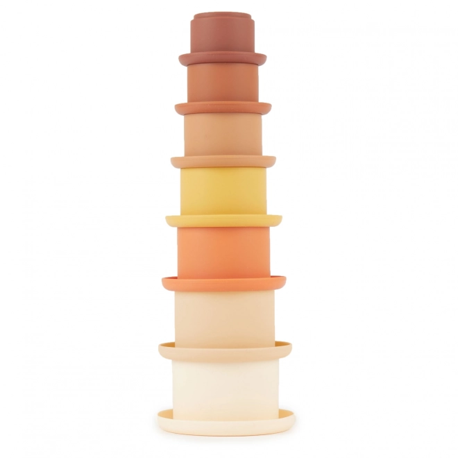 Bieco Silikon Stapelbecher Chocolate Bliss