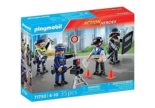 Action Heroes Polizei-Spielset