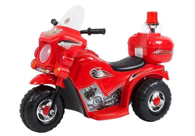 Akku-Motorrad in Rot für Kinder