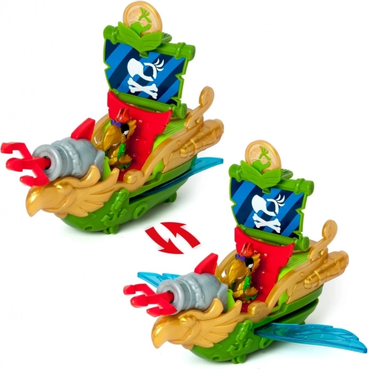 Beeindruckendes Piratenschiff