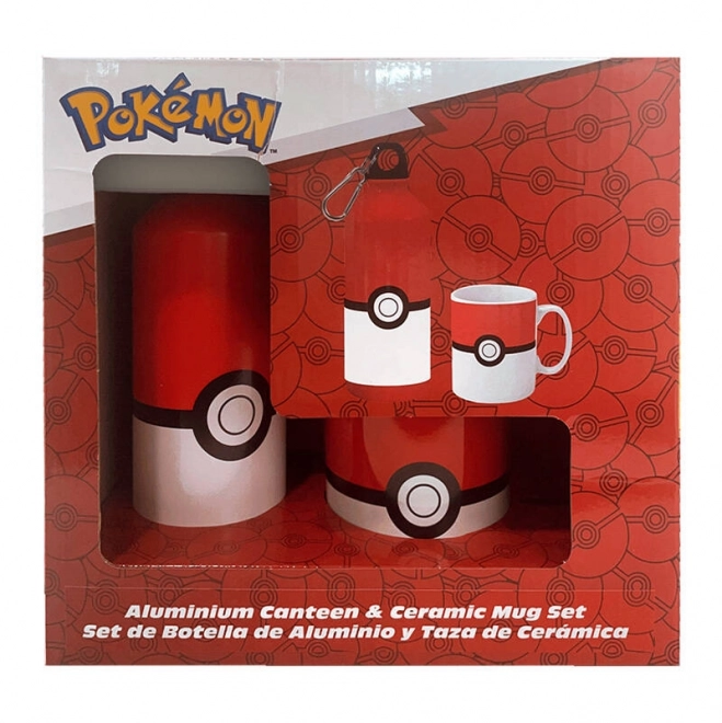 Pokémon Tasse und Trinkflasche Set