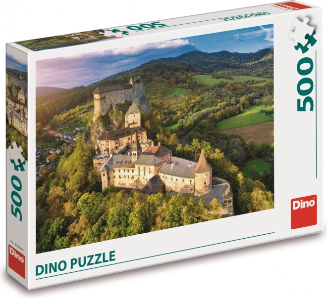 Dino Puzzle Oravský Hrad Slowakei 500 Teile