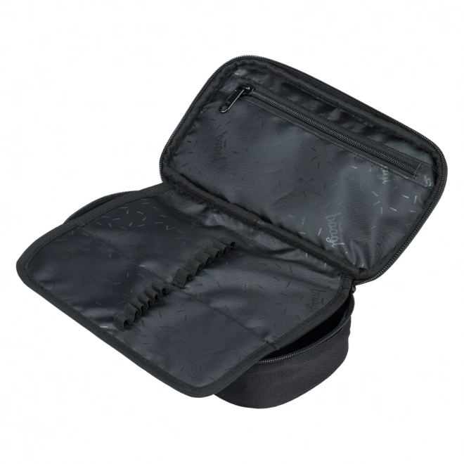Schulmäppchen Etui Skate Uni Schwarz