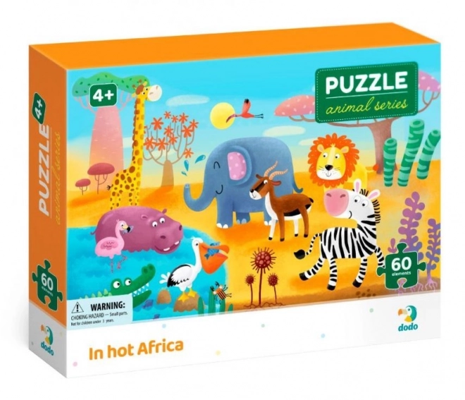 Puzzle Afrika für Kinder