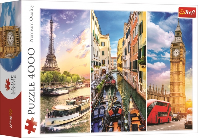 Puzzle Europareise 4000 Teile