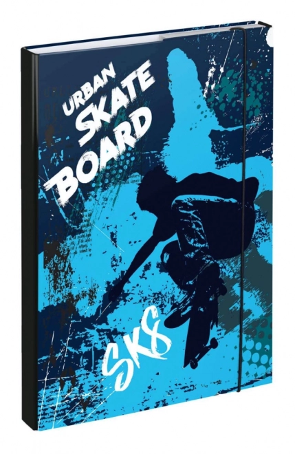 Ordner für Schulhefte A4 Skateboard