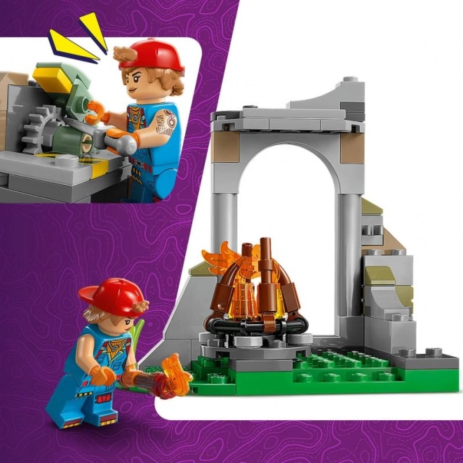 LEGO Fortnite Peely und Sparkplug Camp