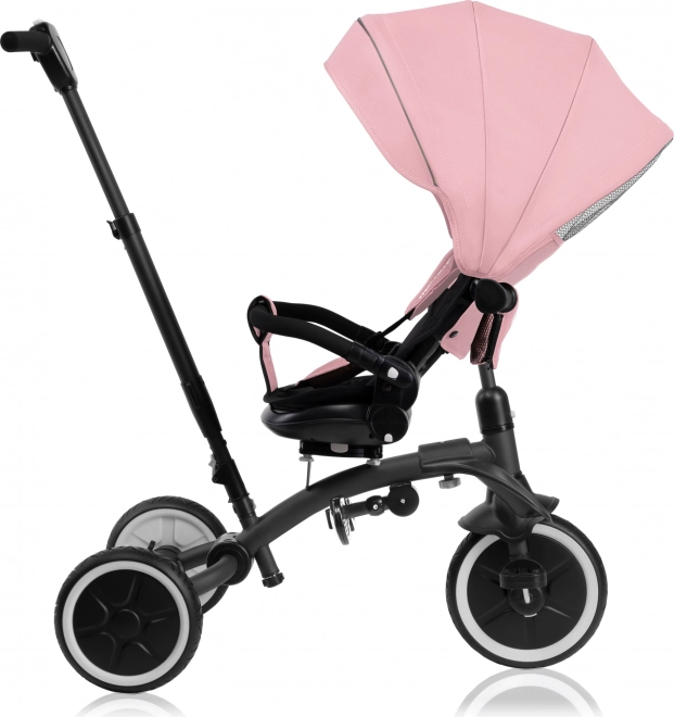 Lionelo Tris Plus 2-in-1 Dreirad in Pink Rose