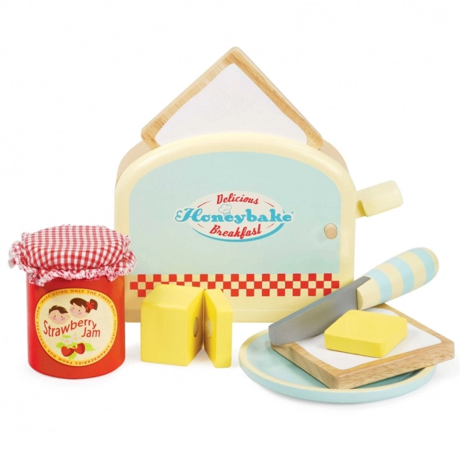 Le Toy Van Toaster Set mit Zubehör