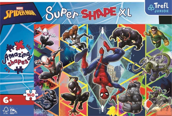 Super Shape XL Puzzle Spiderman - 160 Teile