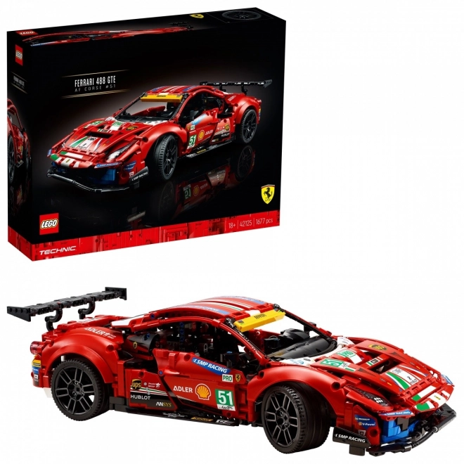 Ferrari 488 GTE Modellbausatz LEGO Technic