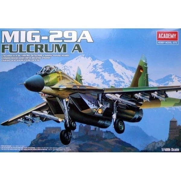 Plastikmodellflugzeug MiG-29A Fulcrum