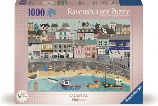 Ravensburger Puzzle Ruhiger Küstenhafen 1000 Teile