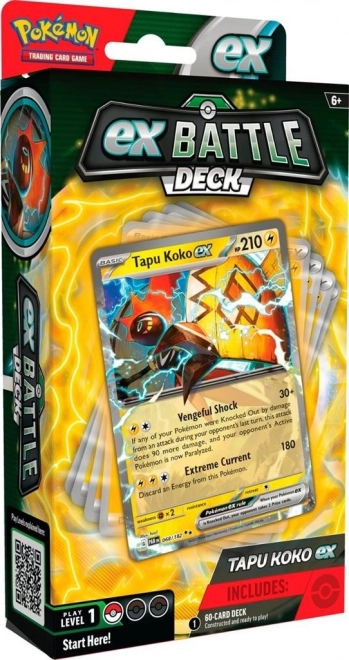 Pokémon Tapu Koko EX Kampfdeck