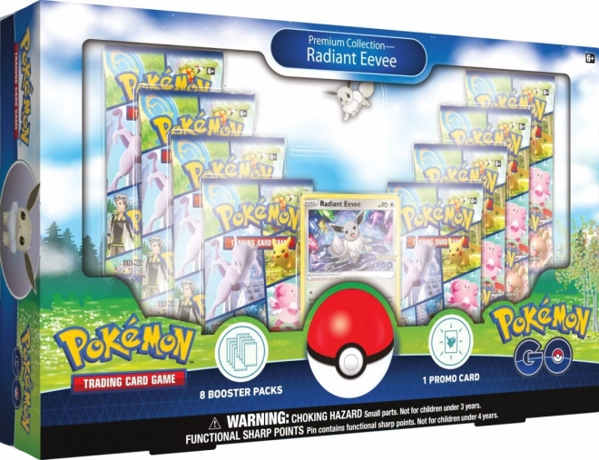 Pokémon TCG Pokémon GO Strahlende Evoli Premium Kollektion