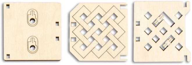 Holzspiel Schlangenspiel 3D Puzzle