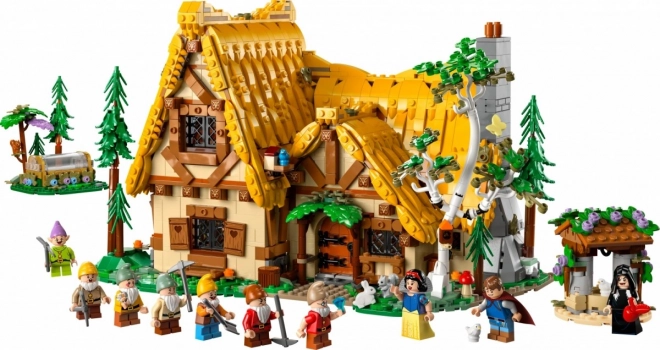 Märchenhütte von Schneewittchen und die sieben Zwerge LEGO Set