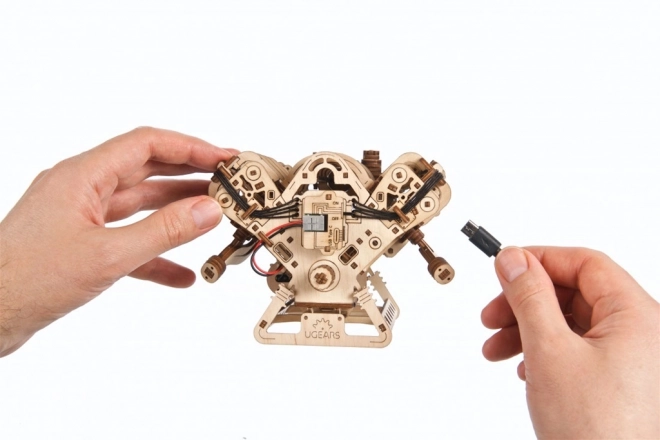 Ugears 3D Holzmechanik Puzzle V8 Motor