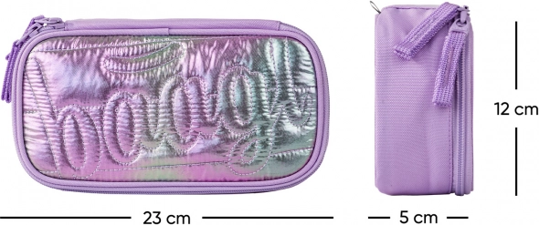 Schulmäppchen Etui Lavendel