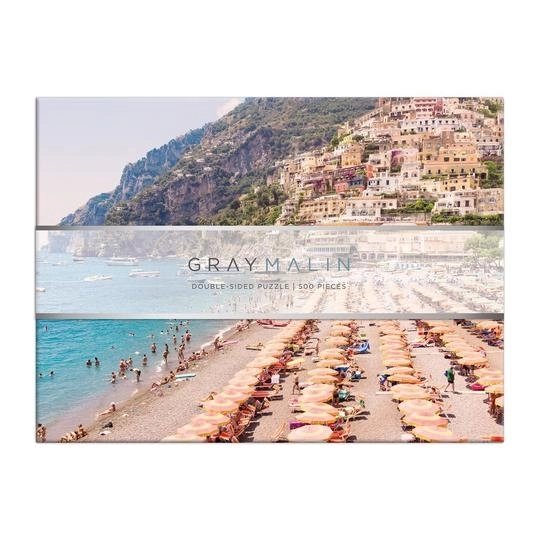 Galison Oboustranniges Puzzle Itálie von Gray Malin 500 Teile