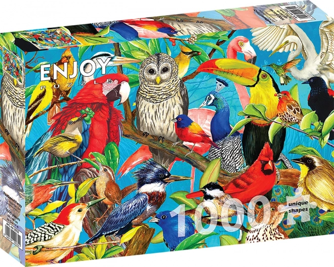 Puzzle Federwahnsinn 1000 Teile